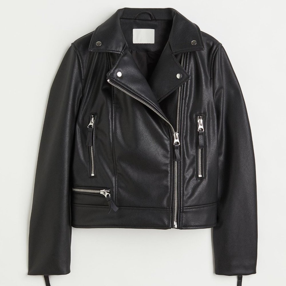 Black Biker Jacket